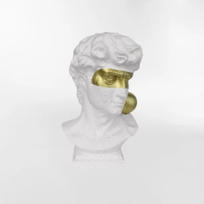 ESCULTURA BUST Blanco en Blanco - Decoración, Uruguay | Viasono, vista 2