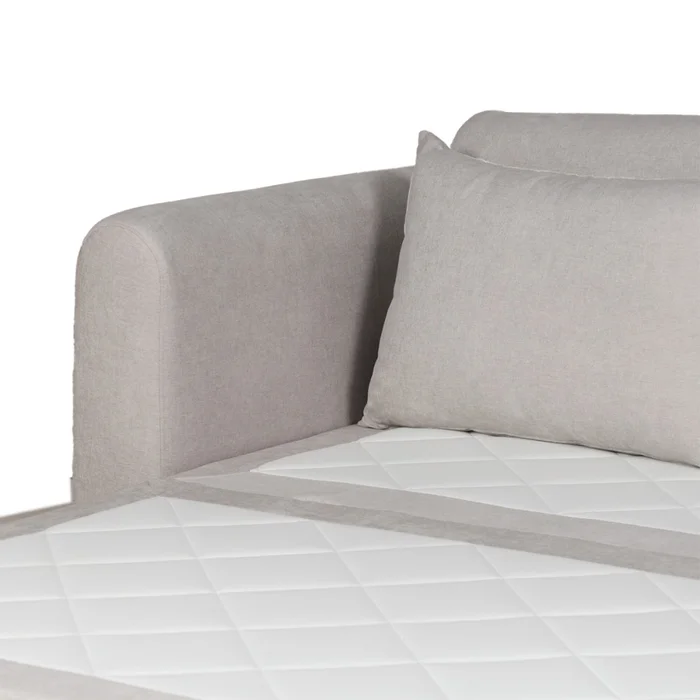 Sofá Cama Parma - Tela Microfibra - TC1009 (Plata) en Gris - Sillones y sofás, Uruguay | Nyr, vista 7