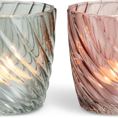 Portavelas VAGN Ø8xA8cm cristal variado en Variado - Velas y Portavelas, Uruguay | JYSK