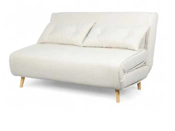 Sofá Cama DREAMS 2 Plazas - Beige en Beige - Sillones y sofás, Uruguay | Finkel, vista 2