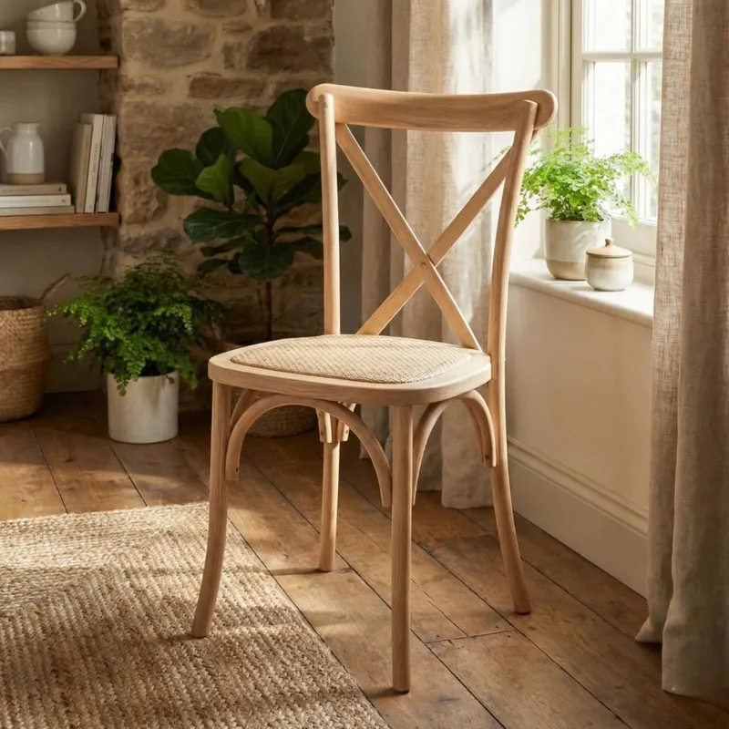 Silla de Comedor Clásica - Vienesa - Natural - Sillas, Uruguay | Ecowood