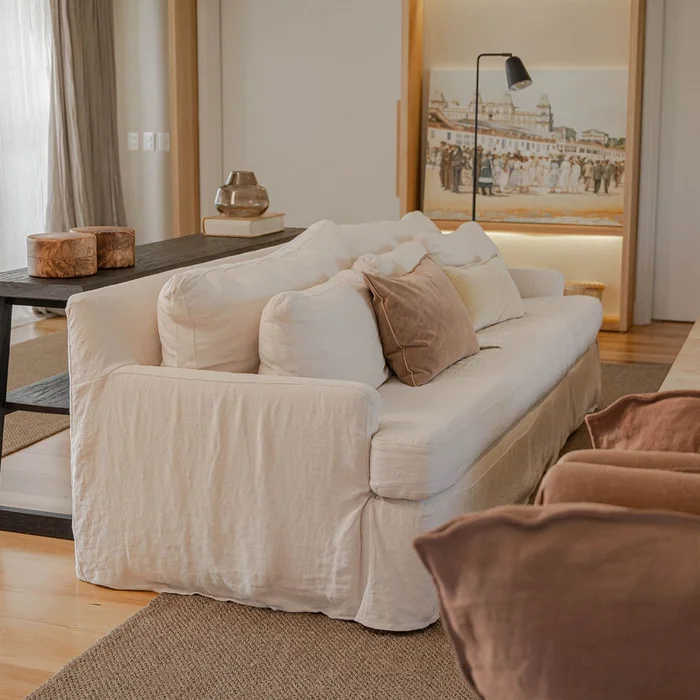 Sillon Cecile en Blanco - Sillones y sofás, Uruguay | De Arcos, vista 3
