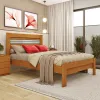 Cama Safira 2 Plazas en Madera natural - Dormitorio, Uruguay | Palermo Casa Deco, vista 1 de 3