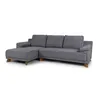 Rinconera Adalia - Tela Microfibra - Chaise izquierdo - 9250 (Grafito) en Gris - Sillones y sofás, Uruguay | NYR, vista 1 de 3