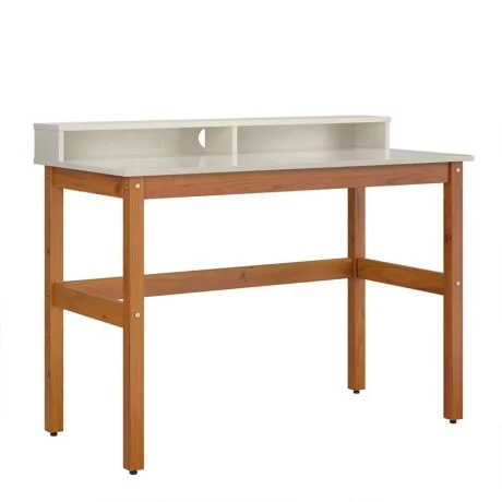 Escritorio California - Off Withe en Beige - Escritorios, Uruguay | La Cueva Muebles, vista 7