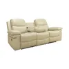 Sillón Reclinable 3 Cuerpos Pu Natural-beige Mr2138 Cream en CREAM - Sillones y sofás, Uruguay | Divino, vista 2 de 7