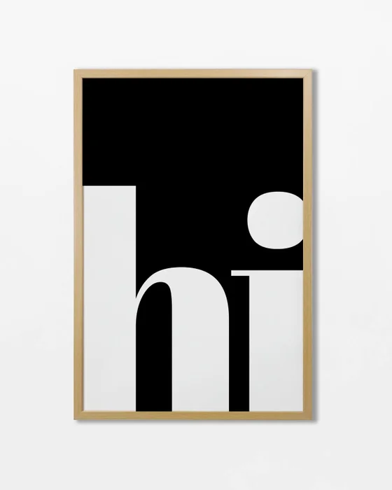 Hi en Multicolor - Láminas, Uruguay | La Cuadrería