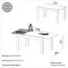 Mesa Extensible Austin - Mesas de comedor, Uruguay | Casa Brava, vista 4 de 6