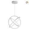Colgante Led Diseño Átomo tres aros 80W Dimerizable en Blanco - Lámparas colgantes, Uruguay | Iluminica, vista 1 de 6