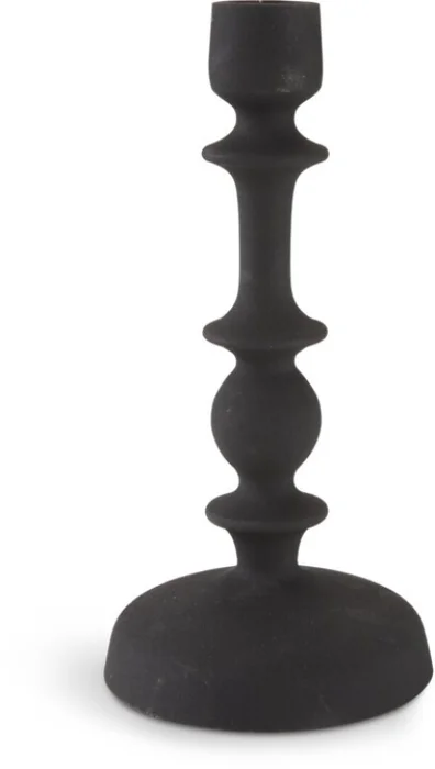 Candelabro CASPAR Ø10xH21 cm negro en Negro - Velas y Portavelas, Uruguay | JYSK