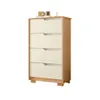 Comoda 4 Cajones - Línea FIT - Marrón en Marrón - Cómodas, Uruguay | Ecowood, vista 4 de 6