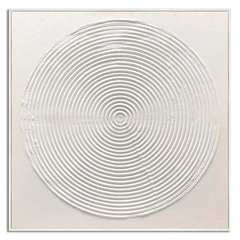 CUADRO CANVAS 80x80cm MARCO PINTURA CIRCULO - Decoración de pared, Uruguay | Decohogar