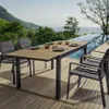 Mesa de jardin extensible Osaka - Negra en Negro - Muebles para el exterior, Uruguay | La Cueva Muebles, vista 2 de 5