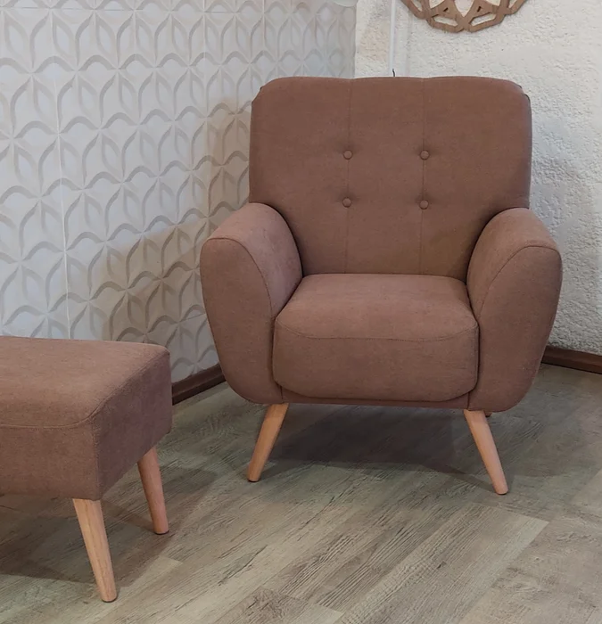 Butaca M - Muebles Da Vinci en Gris - Butacas, banquetas y puffs, Uruguay | Muebles Da Vinci, vista 2