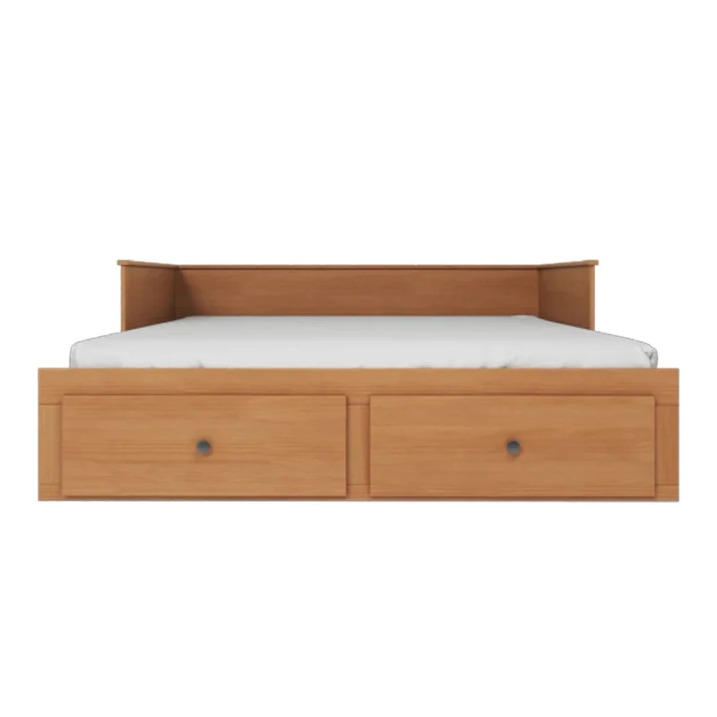 Cama Somnus 1 Plaza / auxiliar - Funcional - Marrón en Marrón - Dormitorio, Uruguay | Ecowood, vista 3