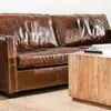 SILLON CUERO ITALIANO - 3 CUERPOS en Marrón - Sillones y sofás, Uruguay | La Iberica, vista 24 de 30