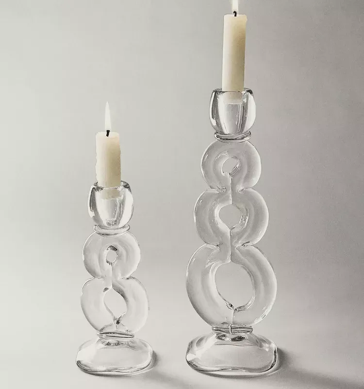 CANDELABRO VIDRIO ESFERAS - Velas y Portavelas, Uruguay | Zara Home