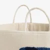 Cesta Tandani de algodón beige con elefante azul 30 cm en Beige - Canastos, Uruguay | Kavehome, vista 6 de 6