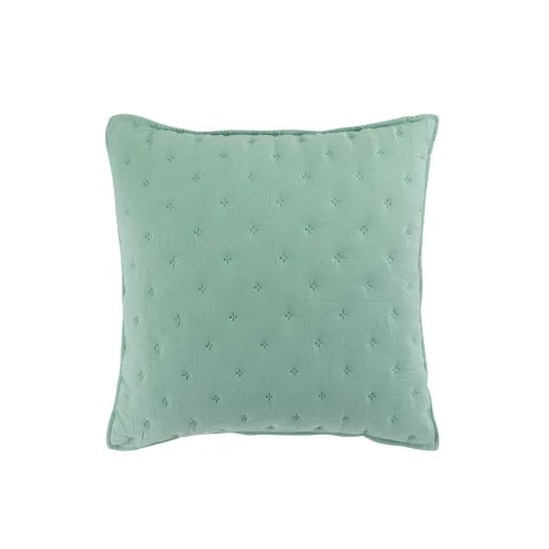 Funda De Almohadón Poliester Verde Capi Menta en Verde - Textiles, Uruguay | Divino