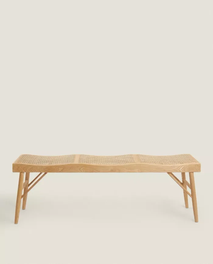 BANCO MADERA Y RATÁN - Butacas, banquetas y puffs, Uruguay | Zara Home, vista 2