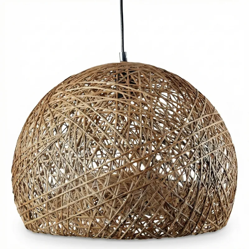 Lámpara colgante Brisa 30cm en Madera natural - Lámparas colgantes, Uruguay | La Perla