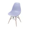 SILLA EAMES COMEDOR CON BASE EN MADERA GRIS - Sillas, Uruguay | Decohogar, vista 1 de 2