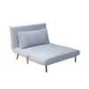 Sofa Cama Plaza Y Media Plegable Tela Patas De Madera en Gris - Sillones y sofás, Uruguay | Soy Hogar, vista 8 de 10