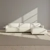 Sillón C/chaise Cuero-100-natural Blanco Romeo Tp2 Grano en Blanco - Sillones y sofás, Uruguay | Divino, vista 1 de 6