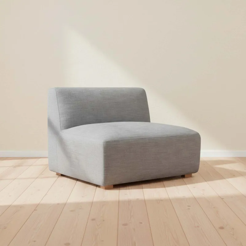 Sofá Modulable Tela Gris Chill en Gris - Sillones y sofás, Uruguay | Divino