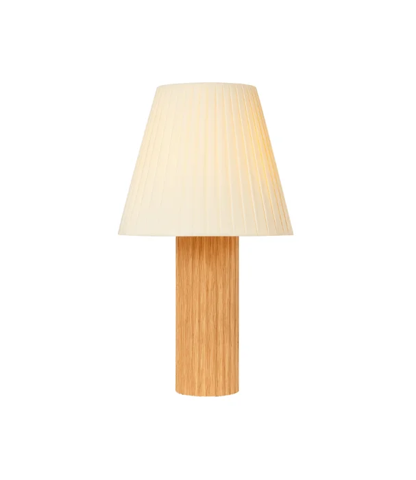 L. MESA RIA BLANCA 35X53 en Madera natural - Lámparas de mesa, Uruguay | Más Infinito Casa
