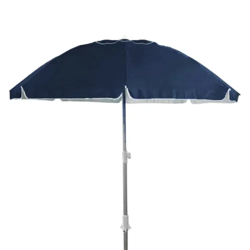Sombrilla De Playa Tela 2.00 Diametro Aluminio en Azul - Muebles para el exterior, Uruguay | Albanés