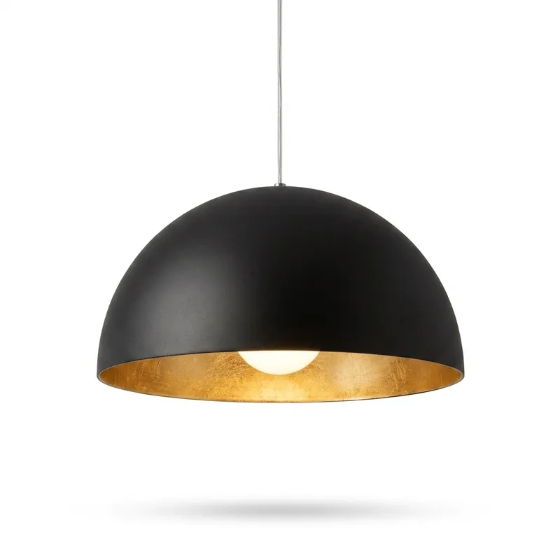 Colgante Domo en Negro - Lámparas colgantes, Uruguay | Darko Lighting
