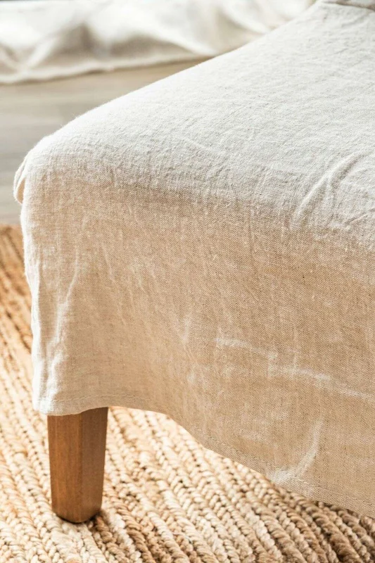 SILLA SOHO - LINO CRUDO en Beige - Butacas, banquetas y puffs, Uruguay | La Iberica, vista 5