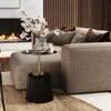 MESA AUXILIAR ENDLESS VEGAS Negro CIRCULAR - Mesas de comedor, Uruguay | Viasono, vista 1 de 3