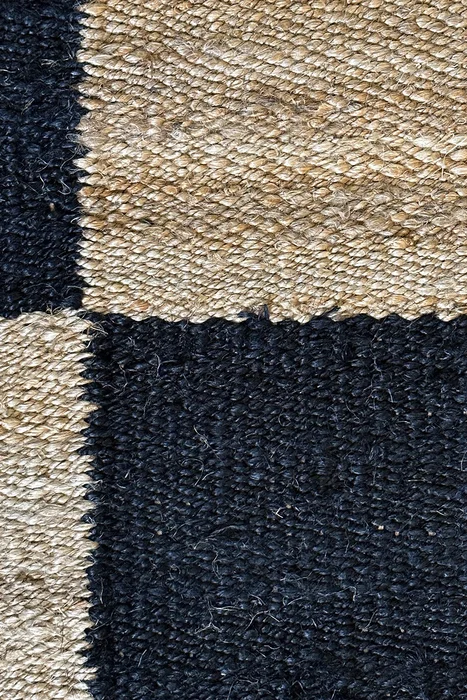 ALFOMBRA BOARD JUTE 300X400 NATURAL BLACK en Negro - Alfombras, Uruguay | Vinibel, vista 2