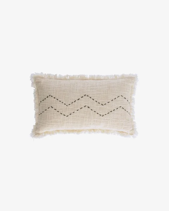 Almohadón Seila 30 x 50 cm en Beige - Textiles, Uruguay | Kavehome