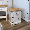 Mesa de luz 1 puerta 1 cajón Línea Monterrey - Mesas de luz, Uruguay | Ecowood, vista 2 de 7
