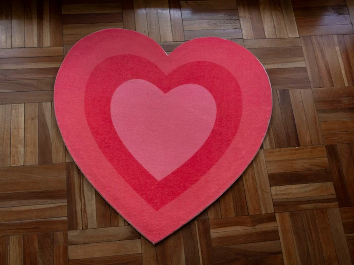 alfombra corazon - Alfombras, Uruguay | Proyecto Forma