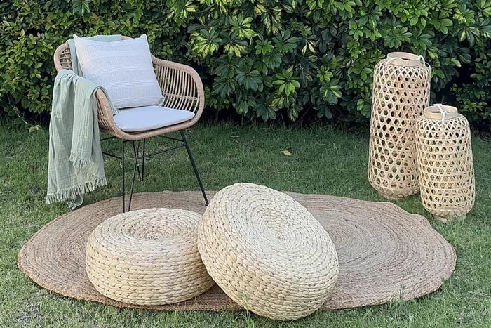 Pouf Boston en Madera natural - Butacas, banquetas y puffs, Uruguay | Indrana, vista 3