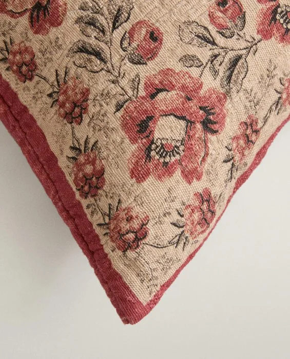 FUNDA COJÍN FLORES - Textiles, Uruguay | Zara Home, vista 3
