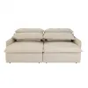 Sofá Bariloche Extensible Reclinable - 3 Cuerpos - beige - Sillones y sofás, Uruguay | Berna home, vista 3 de 6