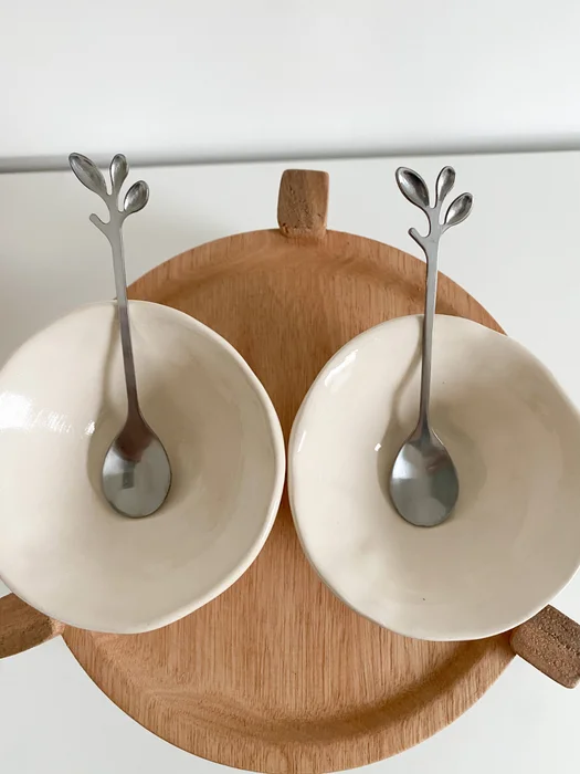 Juego de torre + dos mini bowls + dos cucharas o tenedores en Madera natural - Decoración, Uruguay | Dreams On Time, vista 12