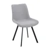 Silla Giratoria Telaio - Tela Rústica - W83 (Gris) en Gris - Butacas, banquetas y puffs, Uruguay | NYR, vista 1 de 5