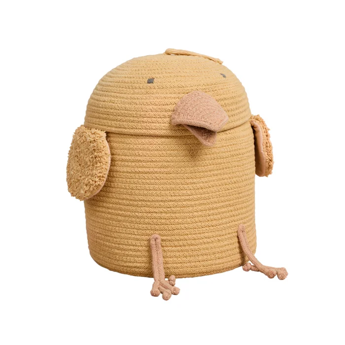 Canastos Animal Crew - Charlie the Chicken en Amarillo - Canastos, Uruguay | Walnut, vista 2