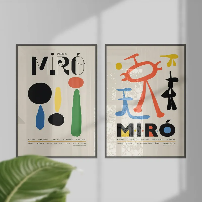 Joan Miró - Parler Seul en Multicolor - Láminas, Uruguay | La Cuadrería