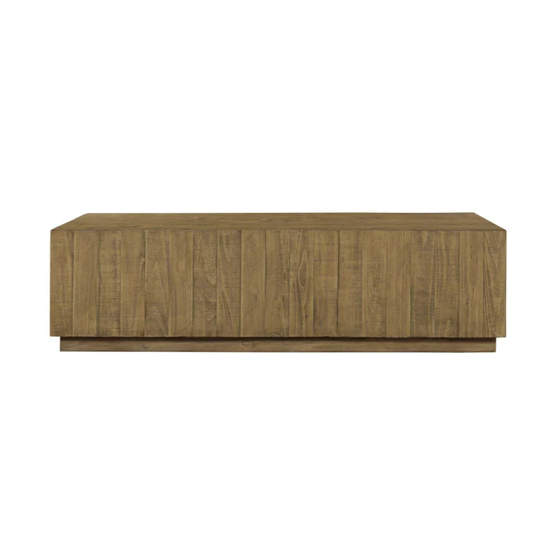 Mesa Ratona L Madera Natural-beige Terranova Natural en Madera natural - Mesas de living, Uruguay | Divino, vista 3