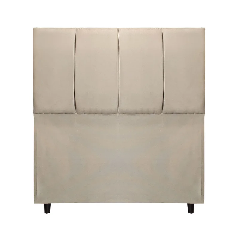 Respaldo Cabecera 1 plaza Gold - Tela Lino en Gris - Respaldos de cama, Uruguay | Delta Center, vista 3