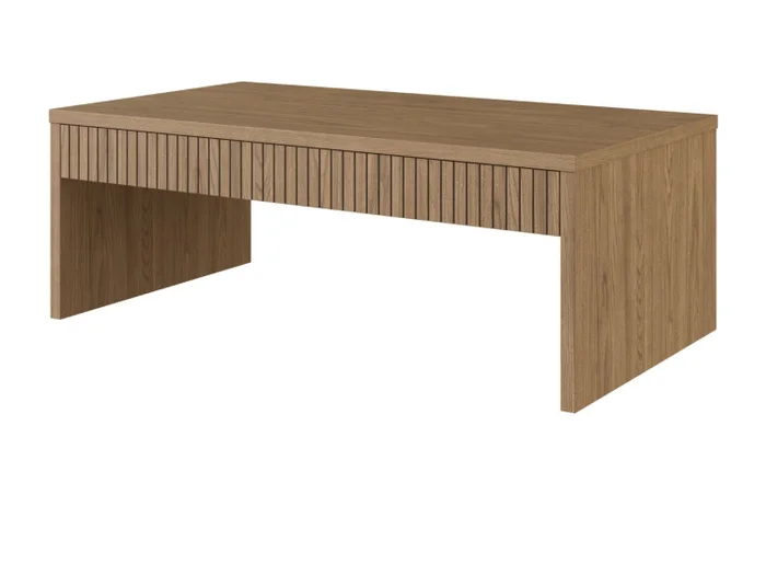 Mesa de Living PLISSE 4 Cajones en Madera natural - Mesas de living, Uruguay | Finkel, vista 2
