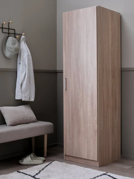 Armario FANDRUP 50x176 roble claro en Madera natural - Roperos y placares, Uruguay | JYSK, vista 2