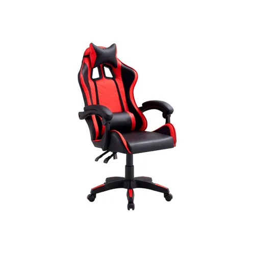 SILLA DE ESCRITORIO GAMER MAX ROJO/NEGRO 1002 - Escritorios y sillas de escritorio, Uruguay | Rosas Hermanos